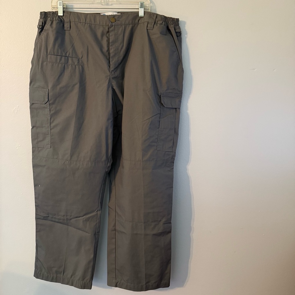 GALLS MEN 40X32 GRAY PRO TAC FORCE RIPSTOP TACTICAL CARGO PANTS WORKWEAR UTILITY